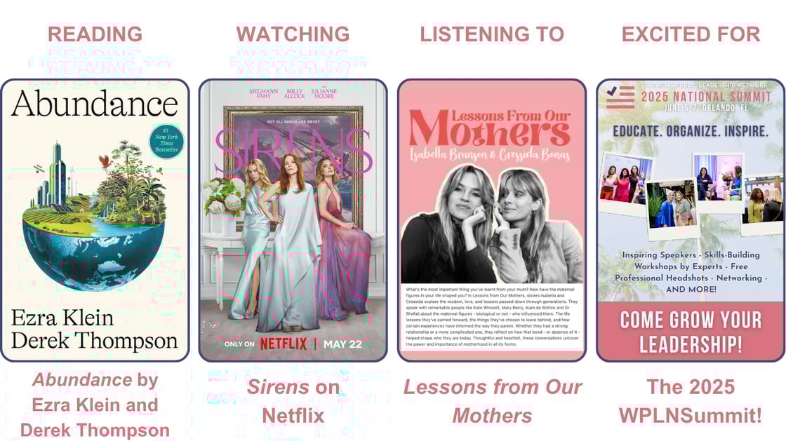 May 2025 Newsletter Recommendations